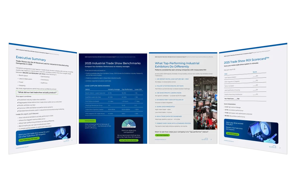 Trade Show ROI Benchmark Report preview