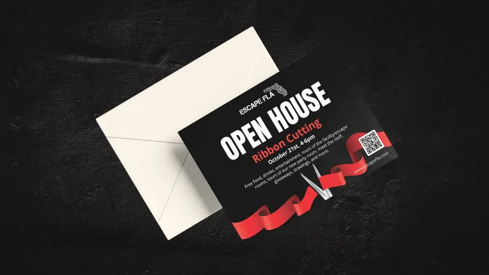 Escape FLA Invitation Right