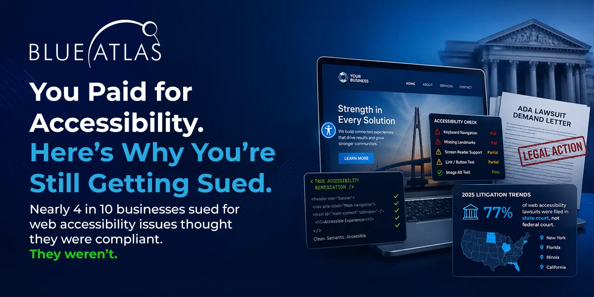 Accessibility Solution Installed