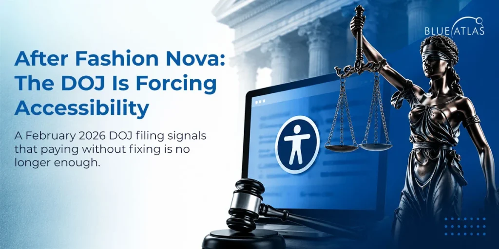DOJ ADA Web Accessibility Settlements