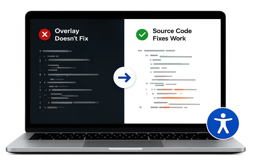 website accessibility remediation at the code level