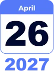 April 26, 2027