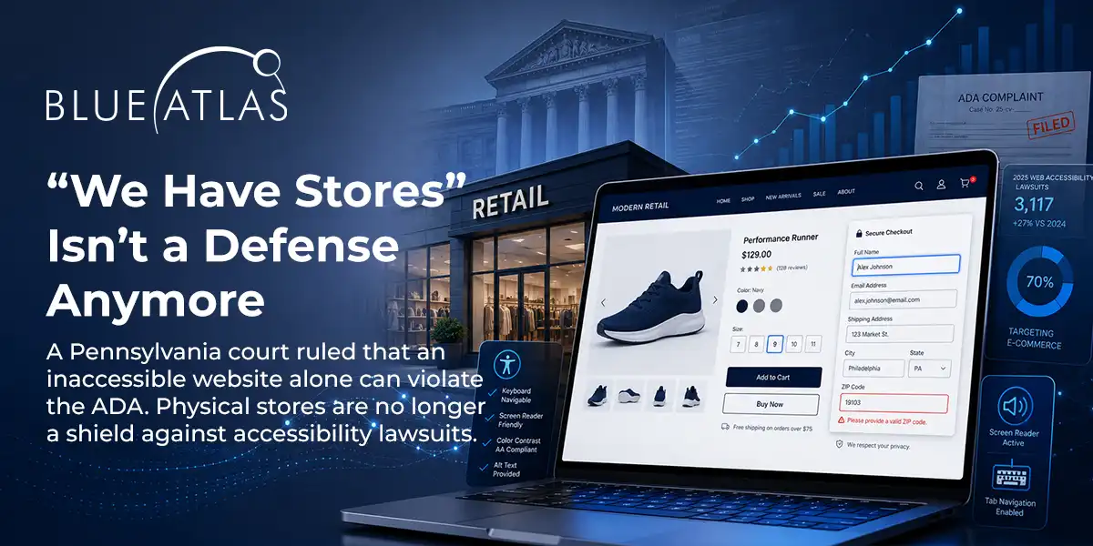 Web Accessibility Lawsuit for E Commerce Sites Is Rising