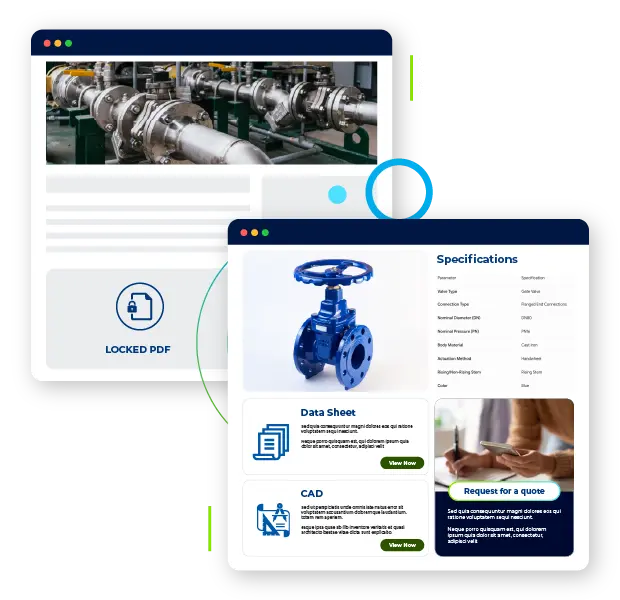 Technical buyer ready website