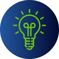 insights short answer lightbulb icon