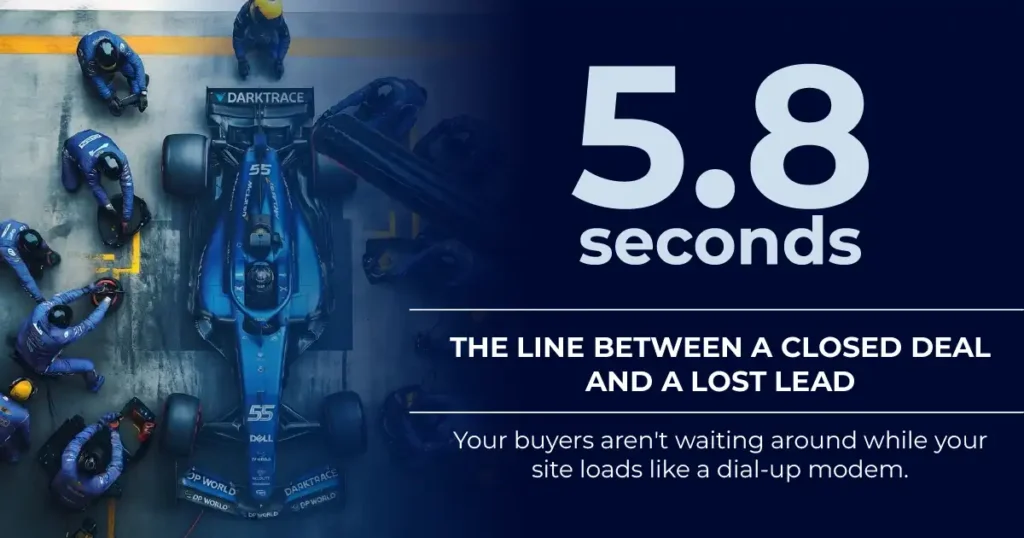 5.8 seconds is the line between closed deal and a lost dead
